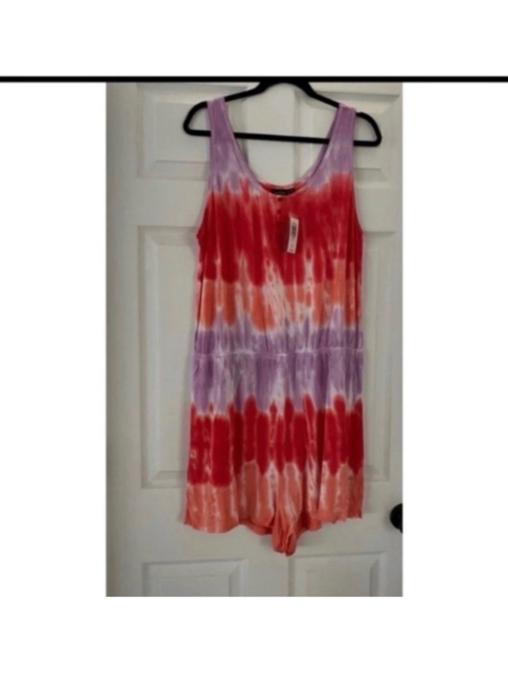 TORRID LOVESICK TIE DYE ROMPER - Picture 6 of 8